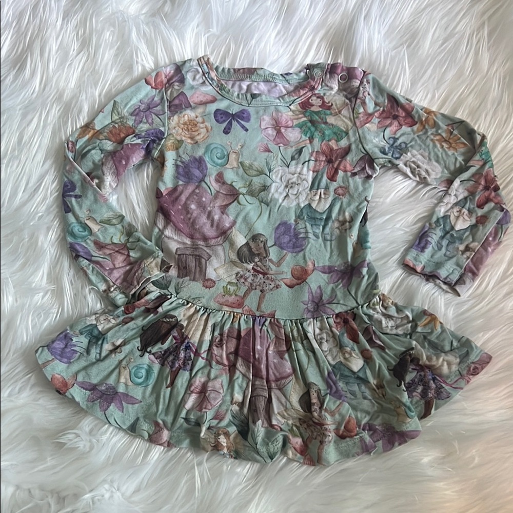 Posh Peanut Pastel Long Sleeve Dress
